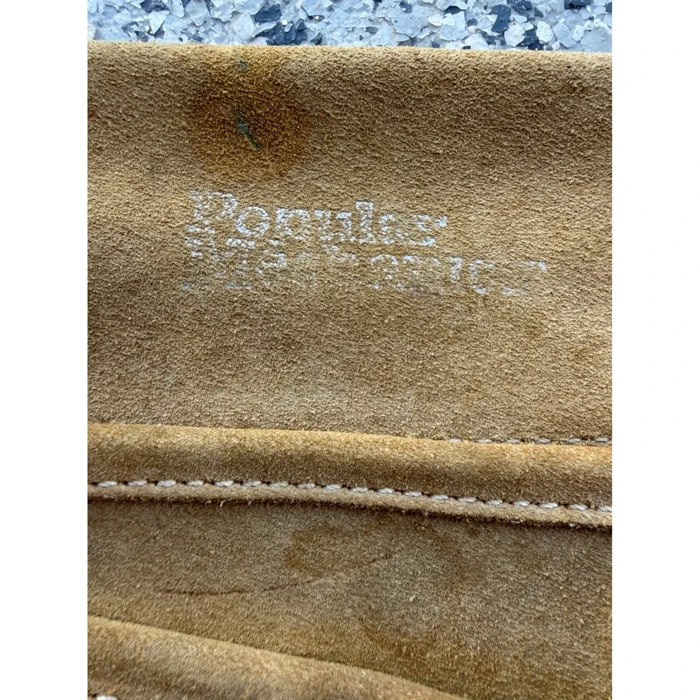 Vintage N Porter Phoenix Arizona Leather Carpenter Tool Belt Pouch Western 1960s
